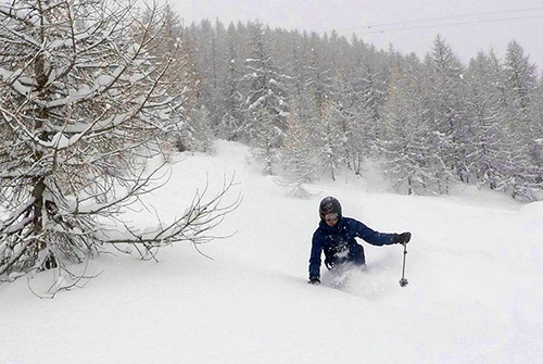 Dr Tim Cunliffe Skiing